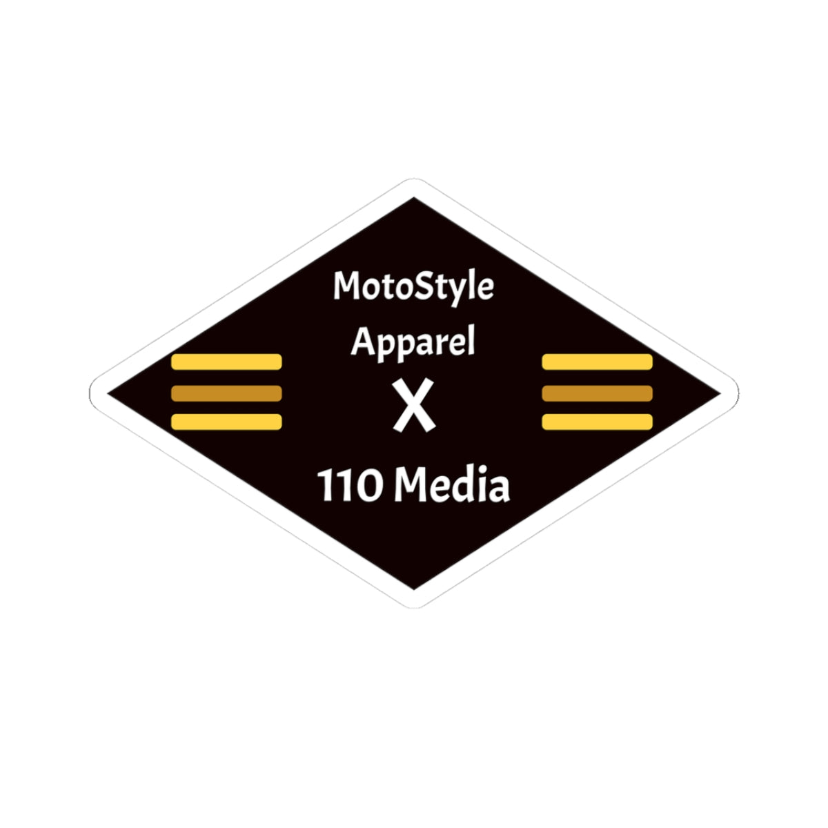 MotoStyle Apparel X 110 Media Sticker
