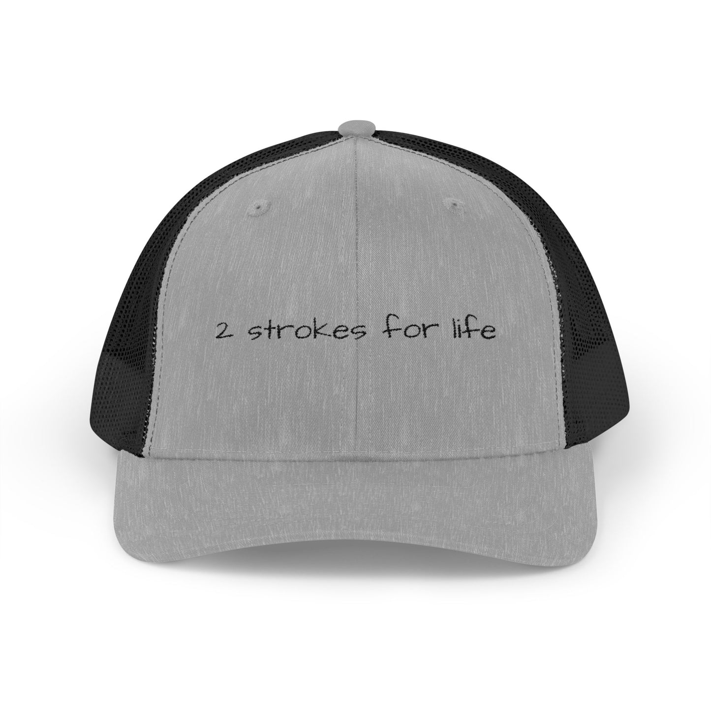 2 Strokes for Life Snap Back Trucker Hat