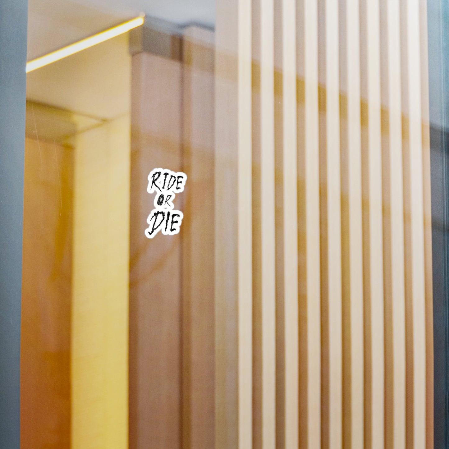 Ride Or Die Sticker
