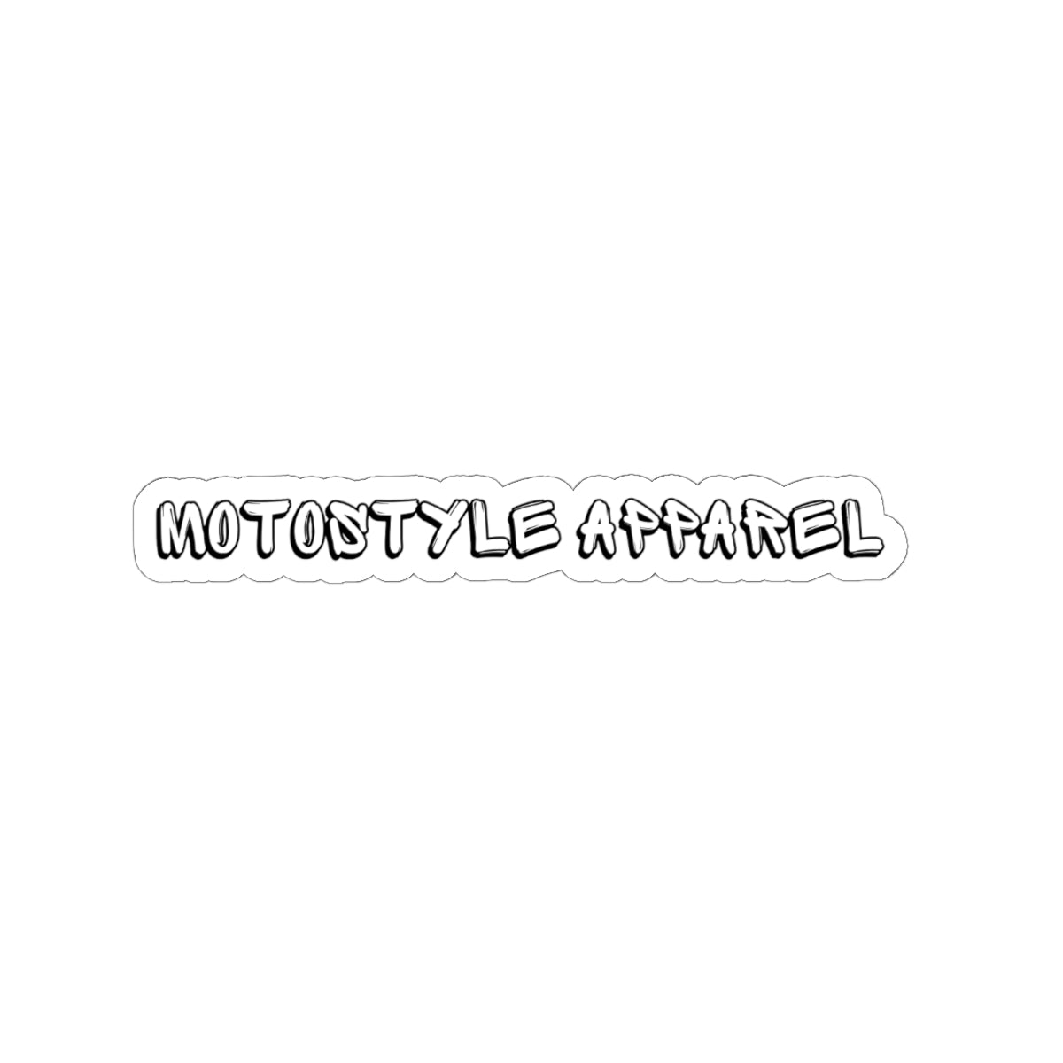 MotoStyle Apparel Logo Sticker