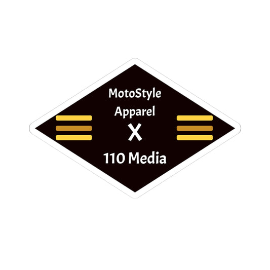 MotoStyle Apparel X 110 Media Sticker