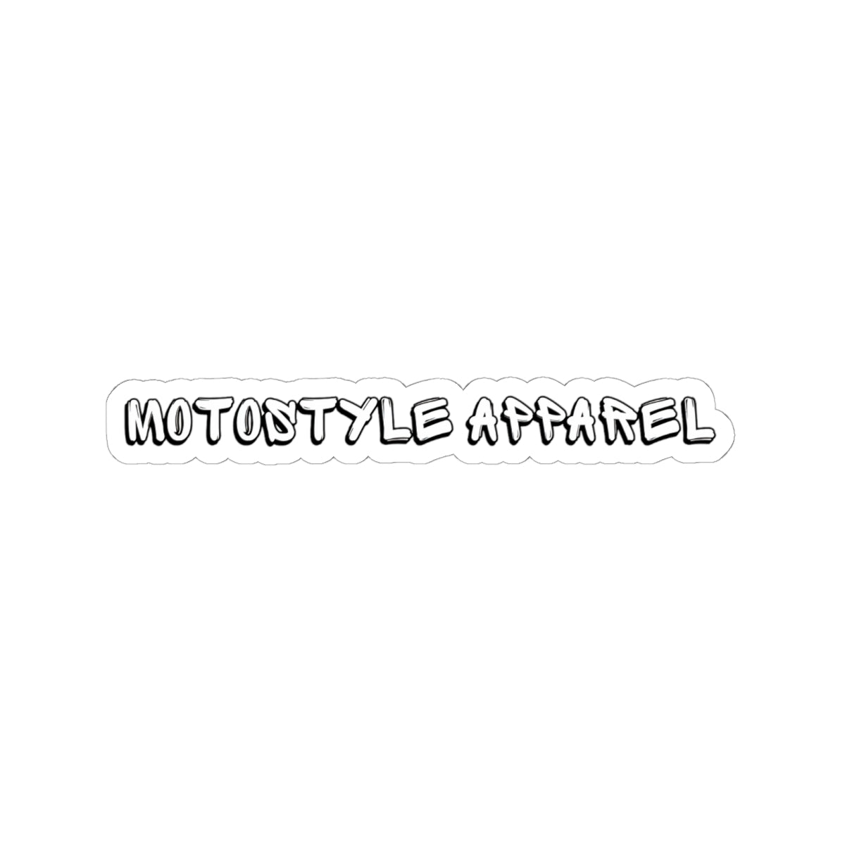 Black Logo Swing Arm Sticker