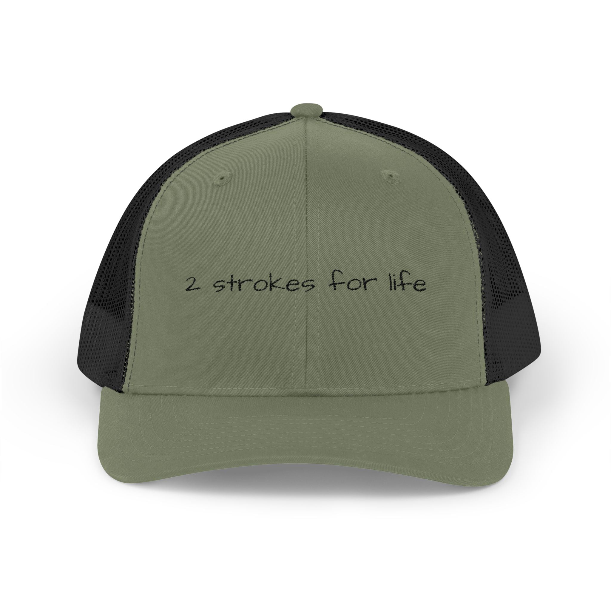 2 Strokes for Life Snap Back Trucker Hat