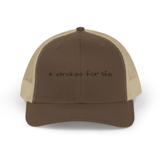 4 Strokes for Life Snap Back Hat