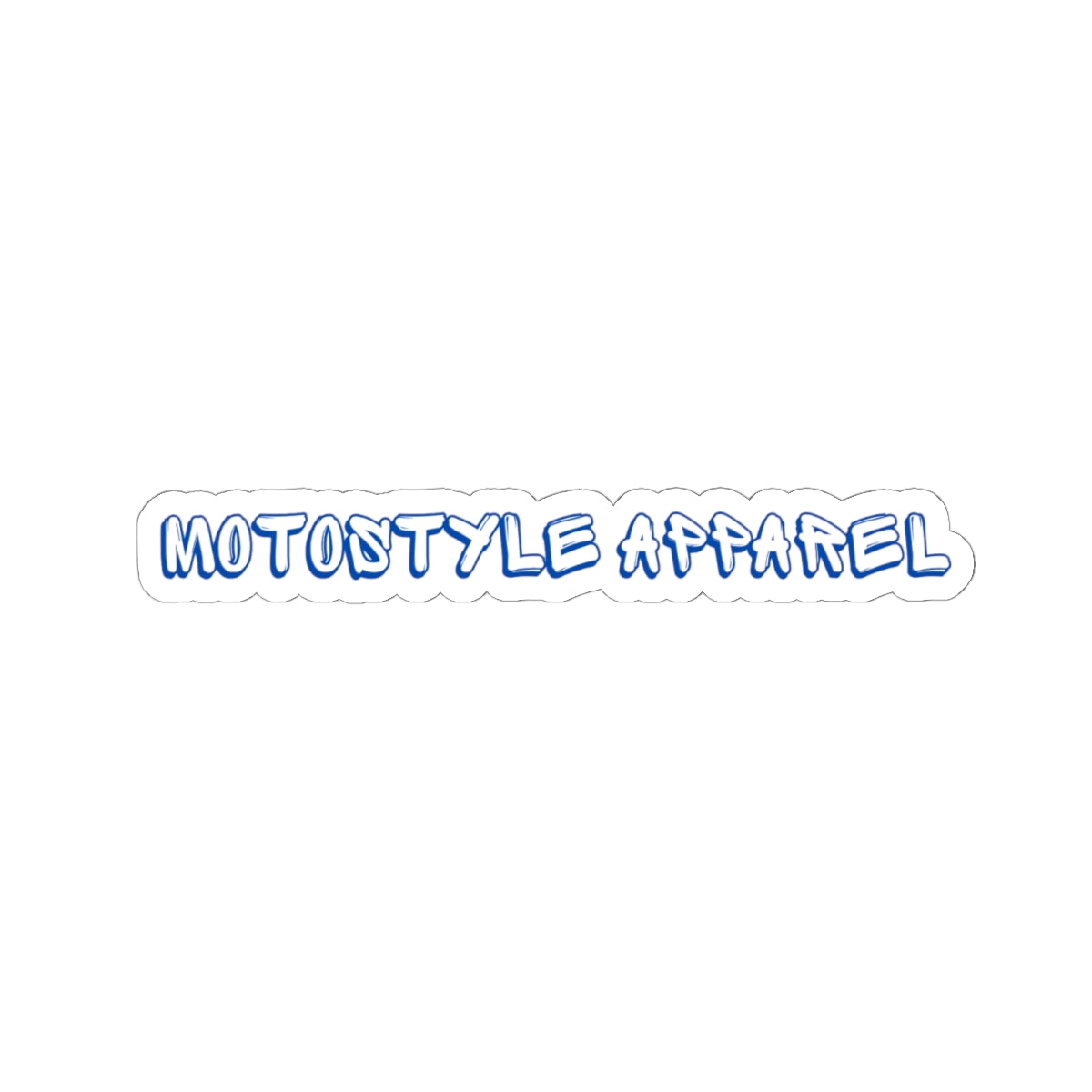 Blue Logo Swing Arm Sticker