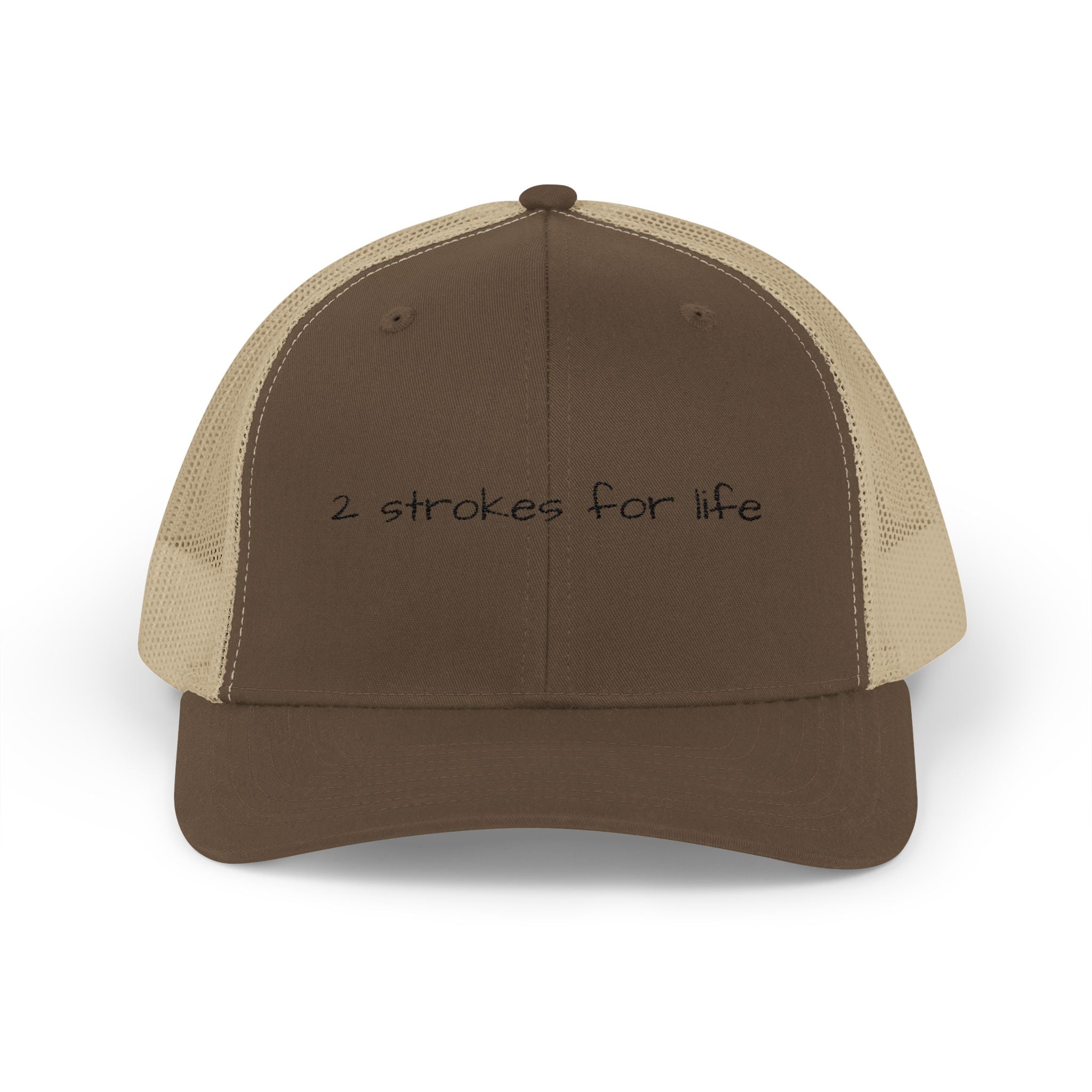 2 Strokes for Life Snap Back Trucker Hat