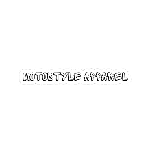 MotoStyle Apparel Logo Sticker
