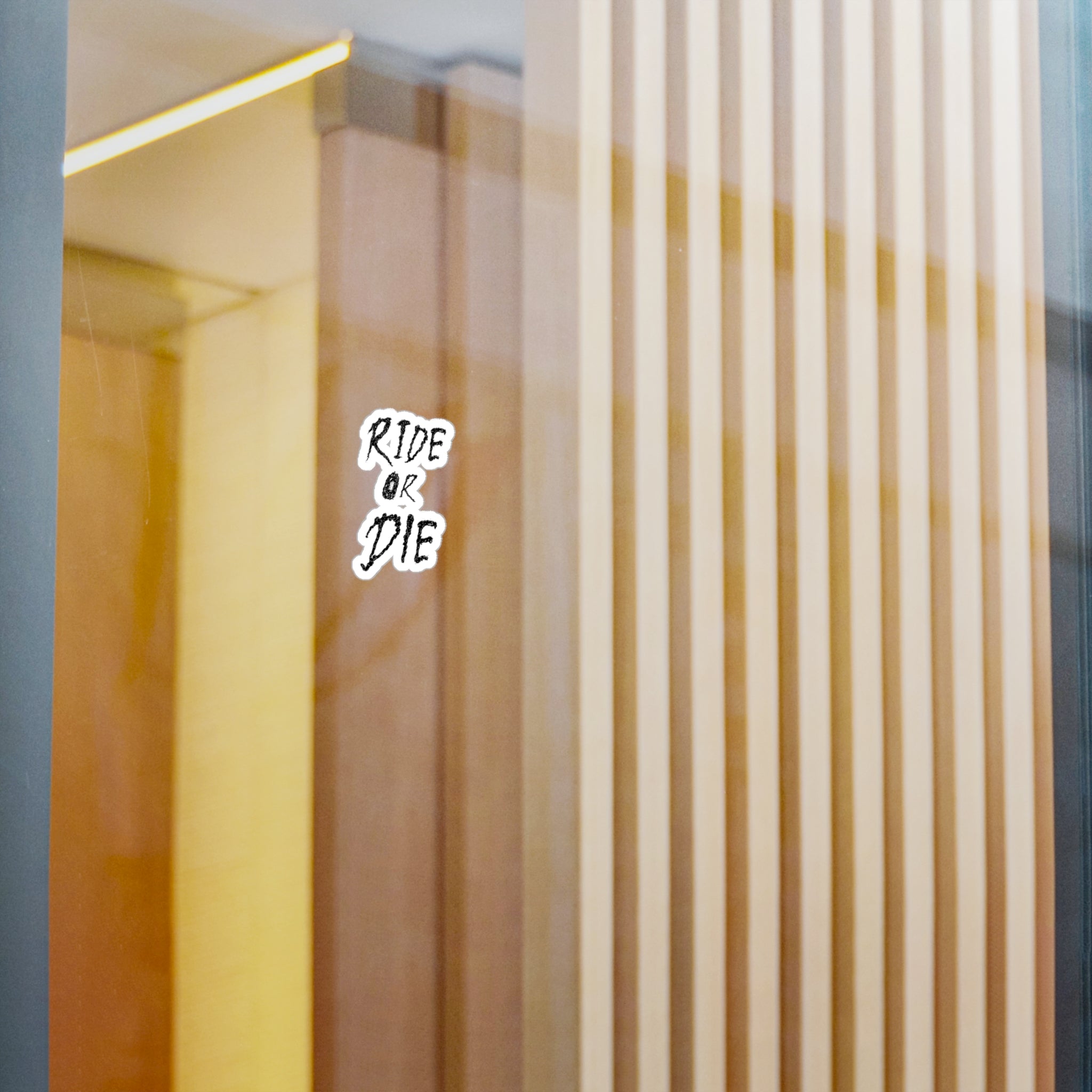 Ride Or Die Sticker